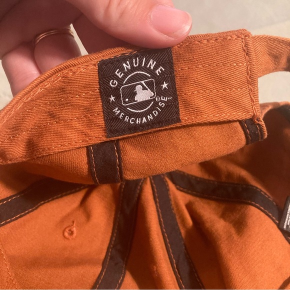 LA baseball 47Brand rust orange color Cap with White Logo - Picture 4 of 4